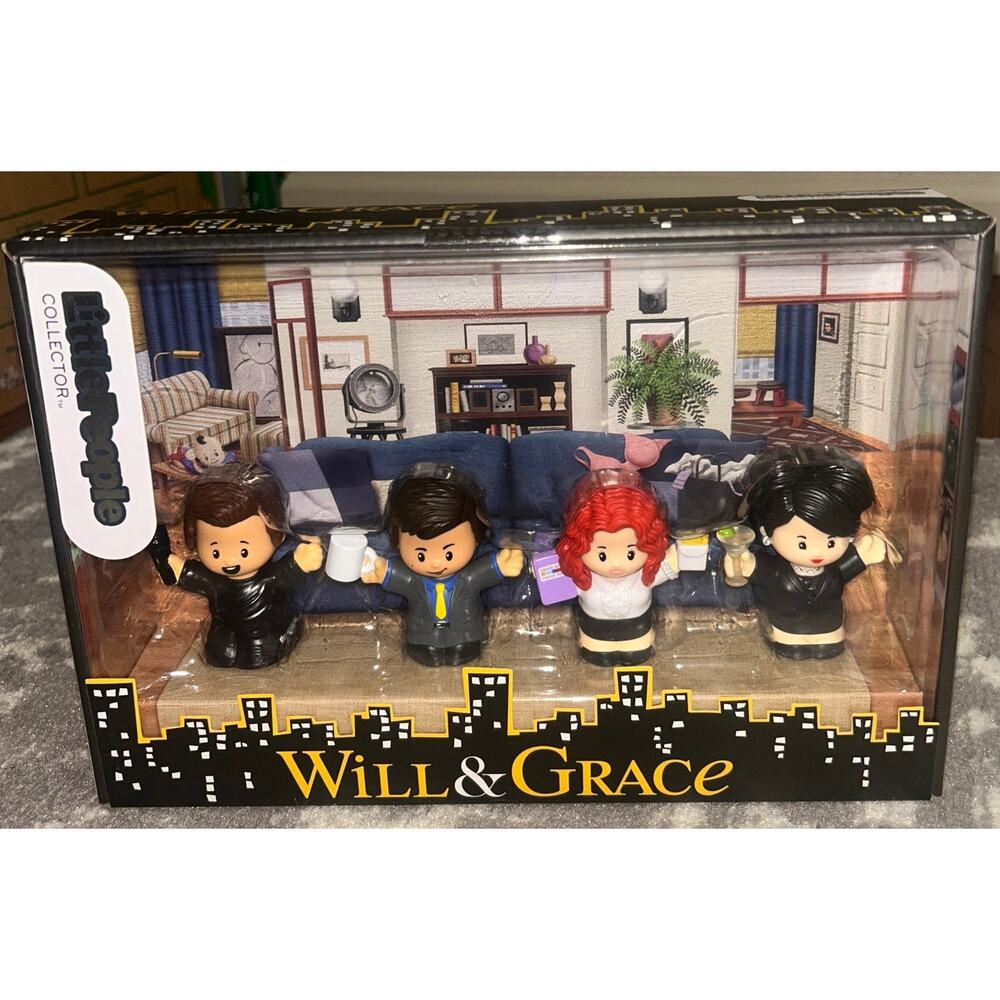 Fisher-Price Little People Will & Grace Collector Set (NEW)